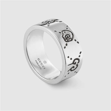 gucci fhost ring|Gucci ghost ring women.